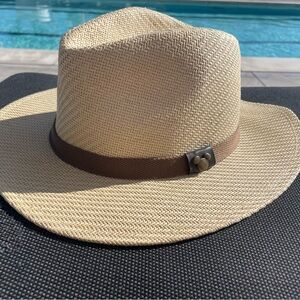 NWT Disney straw fedora hat Mickey